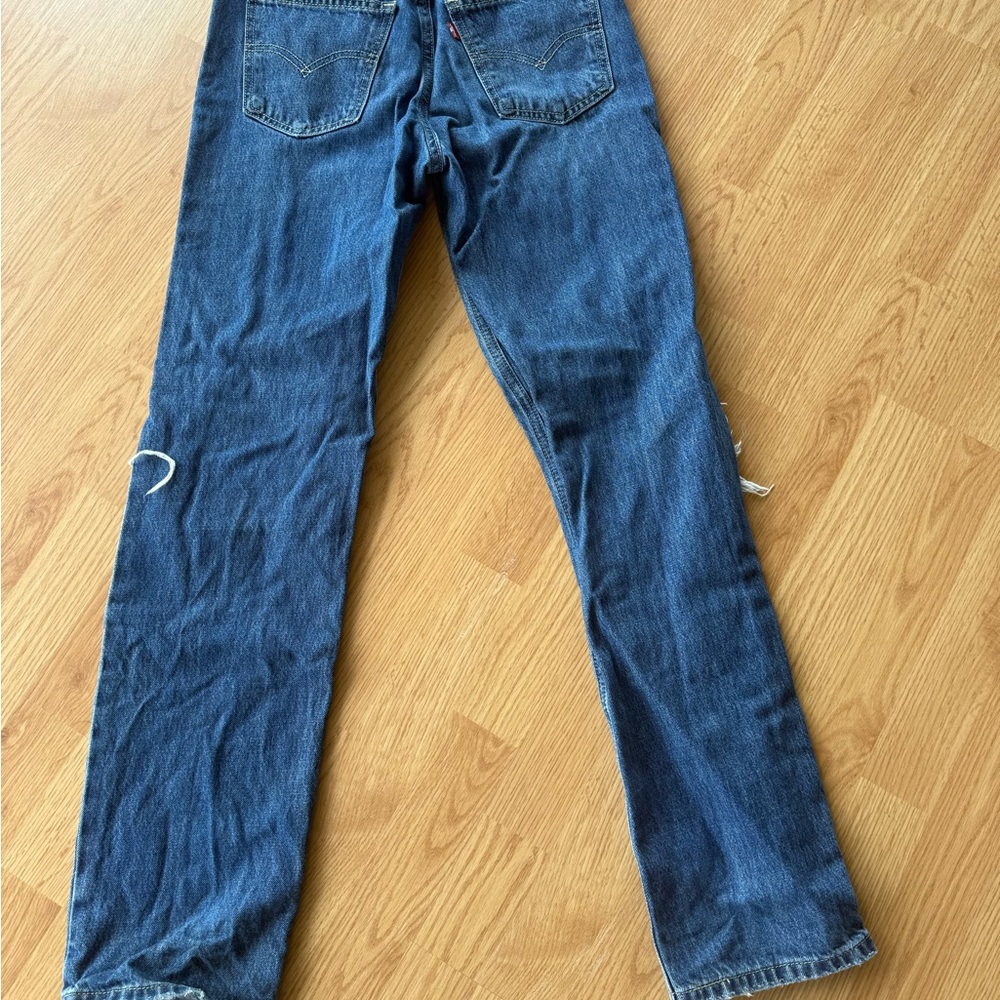 Levi's Blue Denim Women's Jeans - Picture 5 of 5